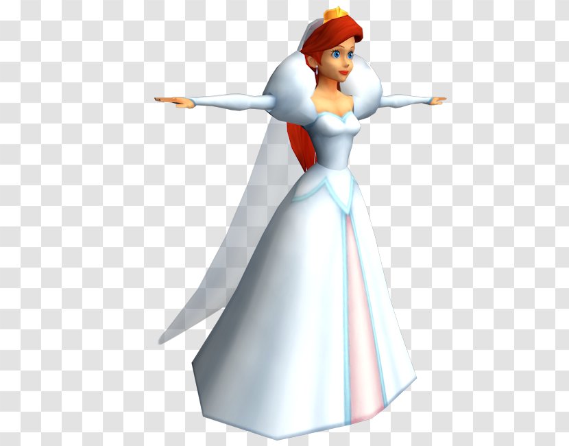 The Sims 4 Dress Little Mermaid - Wedding Model Transparent PNG