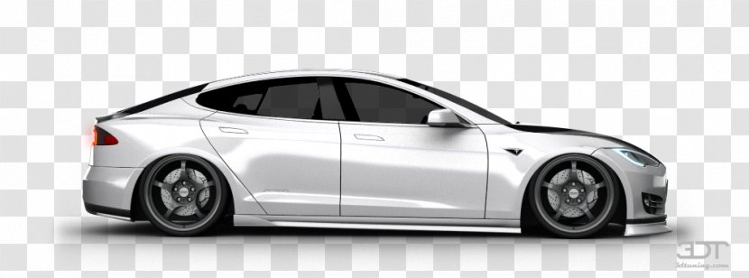 Alloy Wheel Mid-size Car Compact Full-size - Motor Vehicle - Tesla Model 3 Transparent PNG