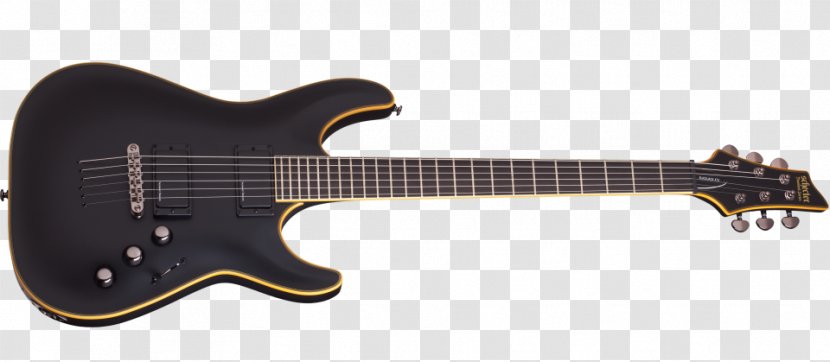 Schecter Guitar Research Demon-6 C-1 Hellraiser FR Electric - Bass - Single Coil Pickup Transparent PNG