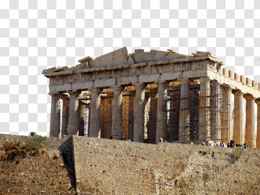 Acropolis Of Athens Ancient Greek Temple Greece Architecture - Building - Scenery Transparent PNG