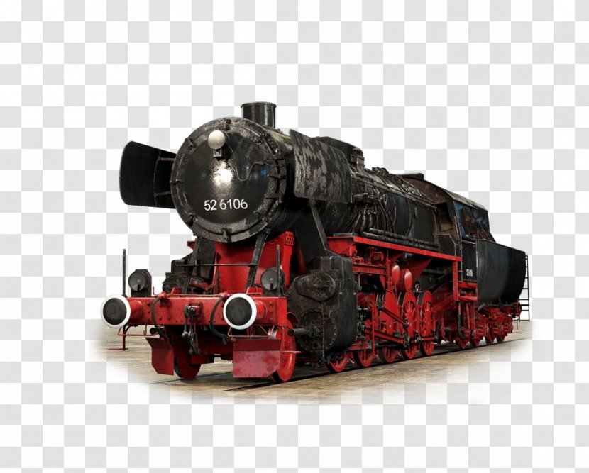 Steam Engine Rail Transport Locomotive - Russian Class P36 Transparent PNG