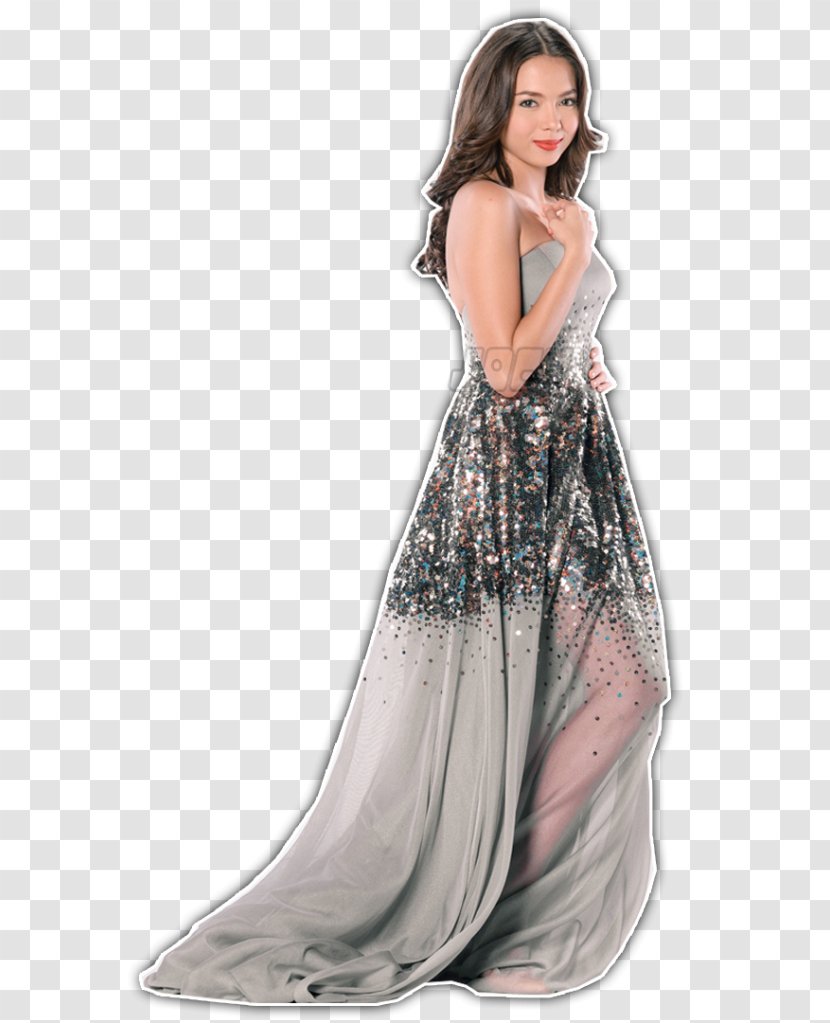 Julia Montes Model Hiligaynon Gown English - Heart - Dea Transparent PNG