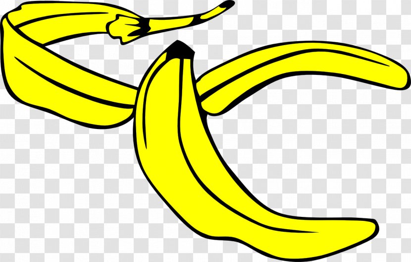 Banana Peel Clip Art - Happiness - Gerald G Transparent PNG