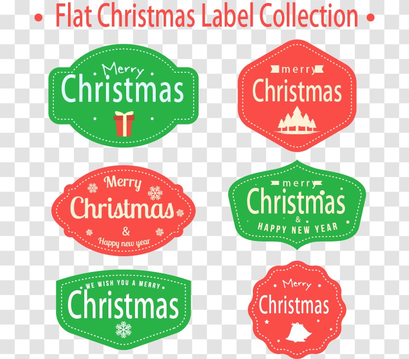 Christmas Clip Art - Tags Transparent PNG