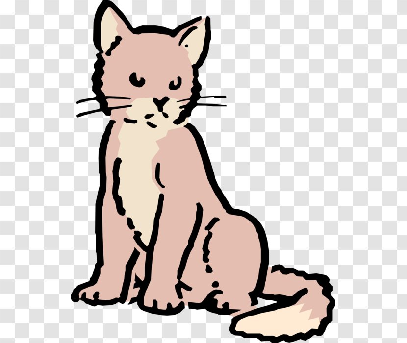 Cat Whiskers Kitten Vector Graphics Illustration - Line Art - Addams Family Transparent PNG