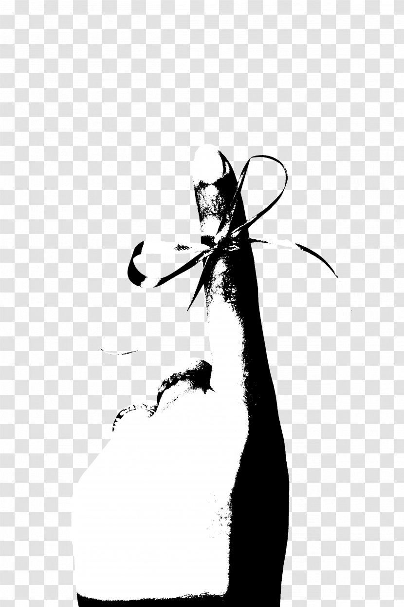 Insect Silhouette Pollinator Clip Art - Black And White - Ching Transparent PNG