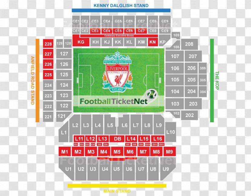 Anfield Selhurst Park Crystal Palace F.C. Liverpool Premier League - Football Stadium Transparent PNG