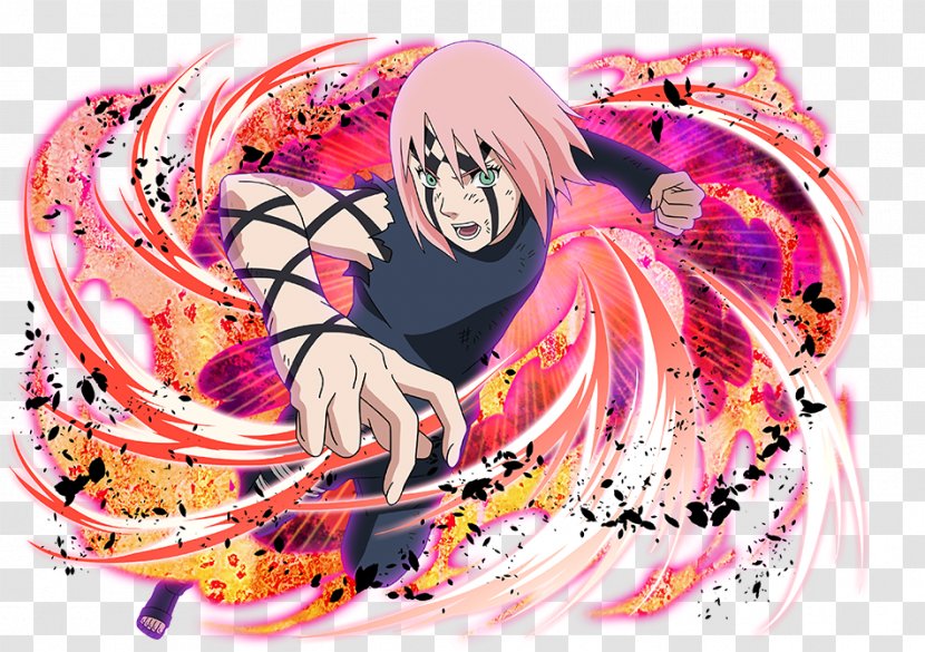 Sakura Haruno Naruto: Ultimate Ninja Sasuke Uchiha Naruto Uzumaki Kakashi Hatake - Flower - KAGUYA Transparent PNG