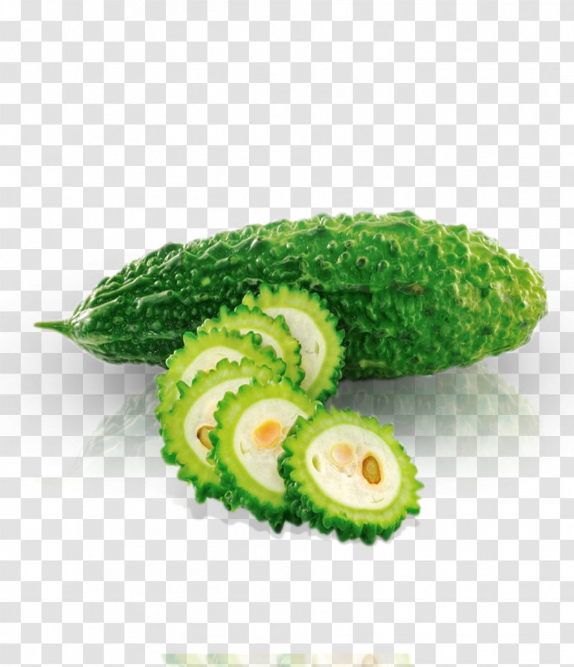 Bitter Melon Organic Food Vegetable Cucurbitaceae - Cucumis Transparent PNG