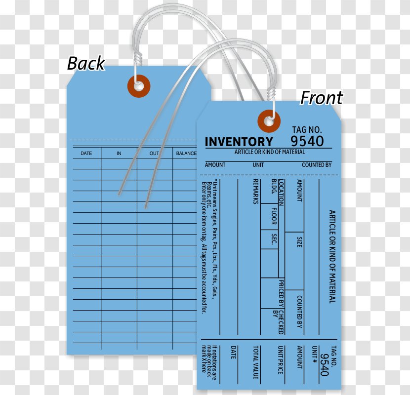 Inventory Stock Keeping Unit Blue Card - String - Circuit Transparent PNG
