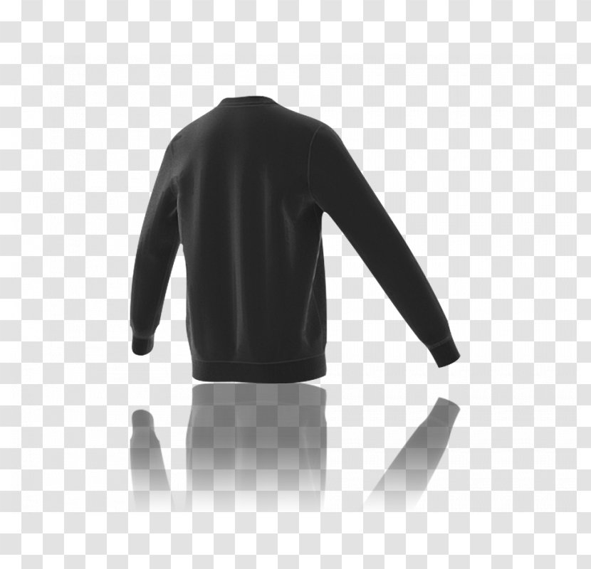 Sleeve Polar Fleece Shoulder Jacket - Black - Sweat Shirt Transparent PNG