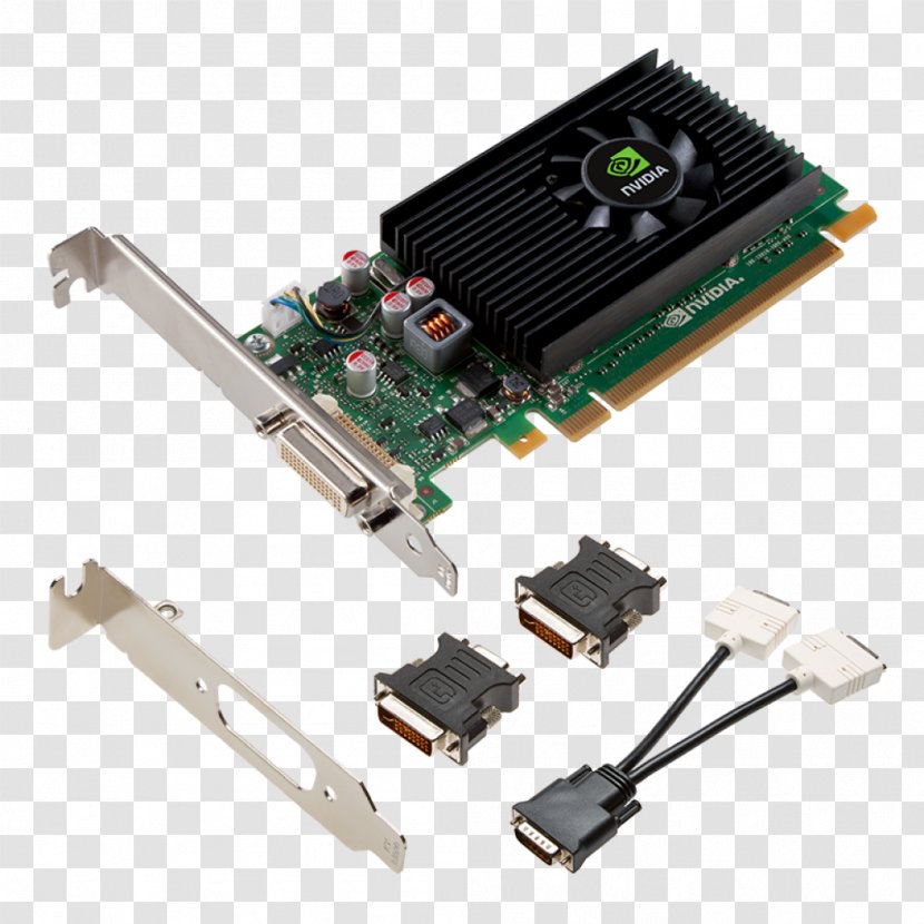 Graphics Cards & Video Adapters Nvidia Quadro PNY Technologies Digital Visual Interface PCI Express - Multimonitor Transparent PNG