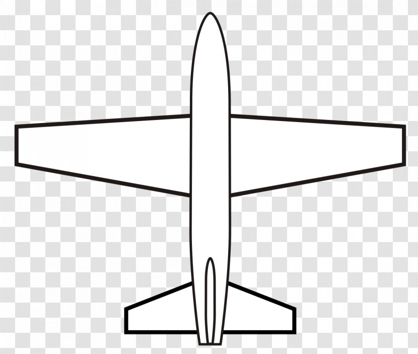 Fixed-wing Aircraft Airplane Wing Configuration - Trapezoidal Transparent PNG