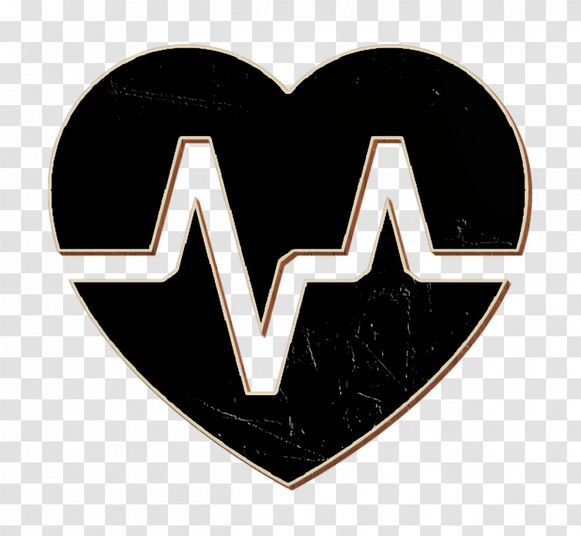 Electrocardiogram Inside Heart Icon POI Public Places Icon Heart Icon Transparent PNG