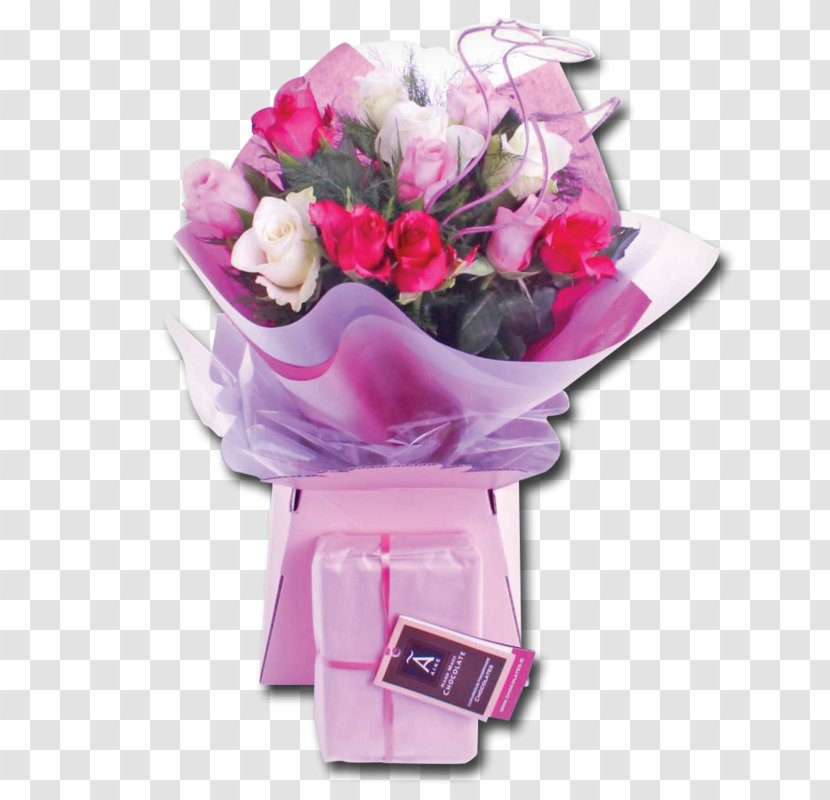Garden Roses Flower Bouquet Cut Flowers - Mother's Day Transparent PNG