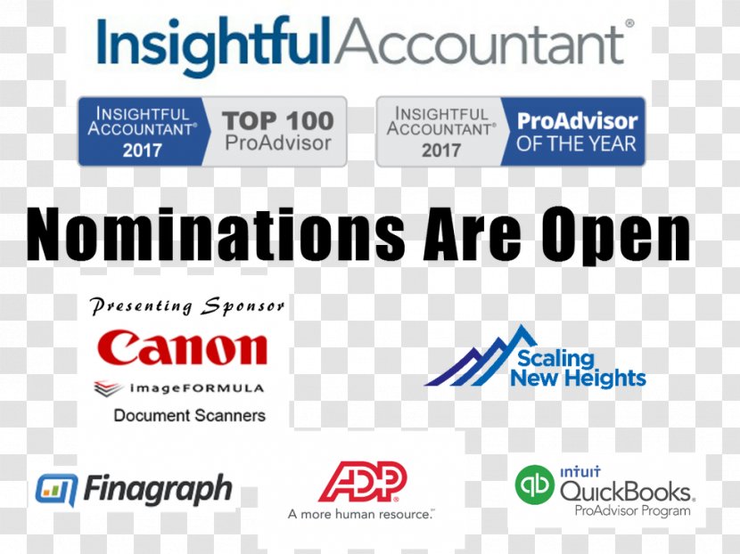 Accountant Nomination QuickBooks Web Page Email - Organization - Last Day Transparent PNG
