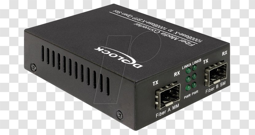 Electrical Cable Small Form-factor Pluggable Transceiver Fiber Media Converter Gigabit Interface Ethernet - Hub Transparent PNG