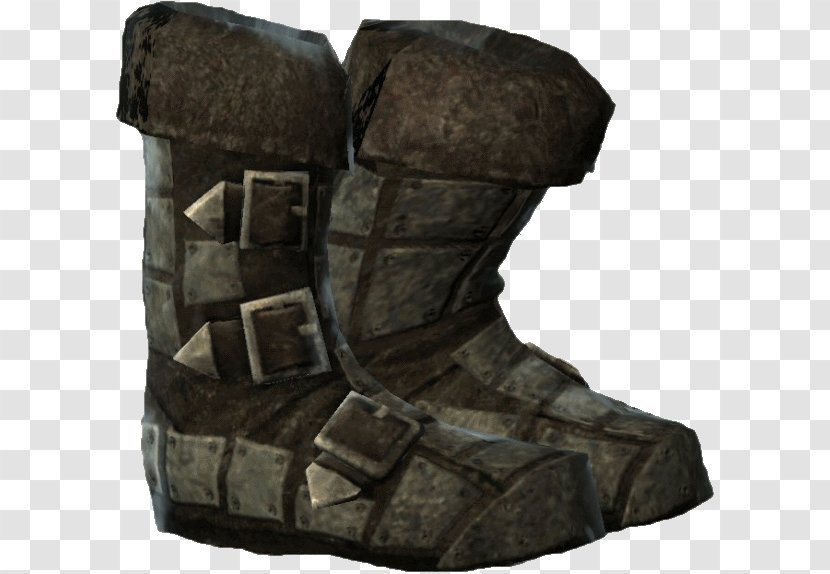 The Elder Scrolls V: Skyrim – Dawnguard Snow Boot Nexus Mods Gauntlet - Footwear Transparent PNG