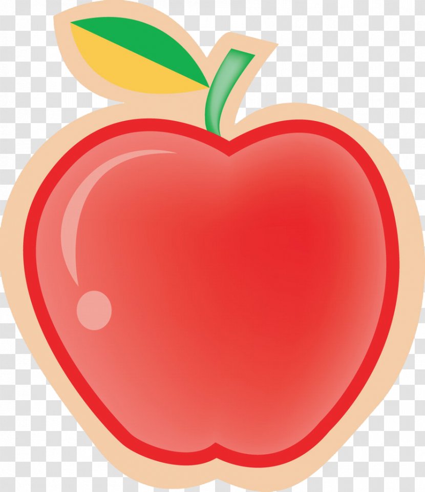 Apple Cartoon Auglis Food - Drinking - Design Creative Gifts Transparent PNG