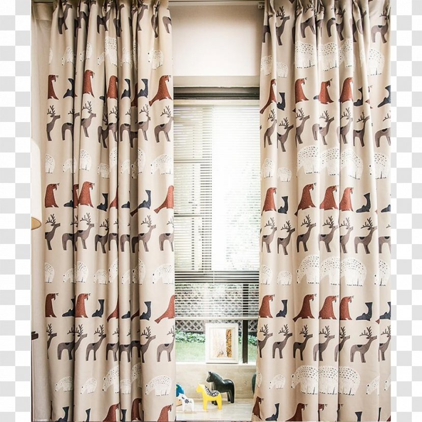Window Treatment Curtain Textile Linen - Valances Cornices - Curtains Transparent PNG