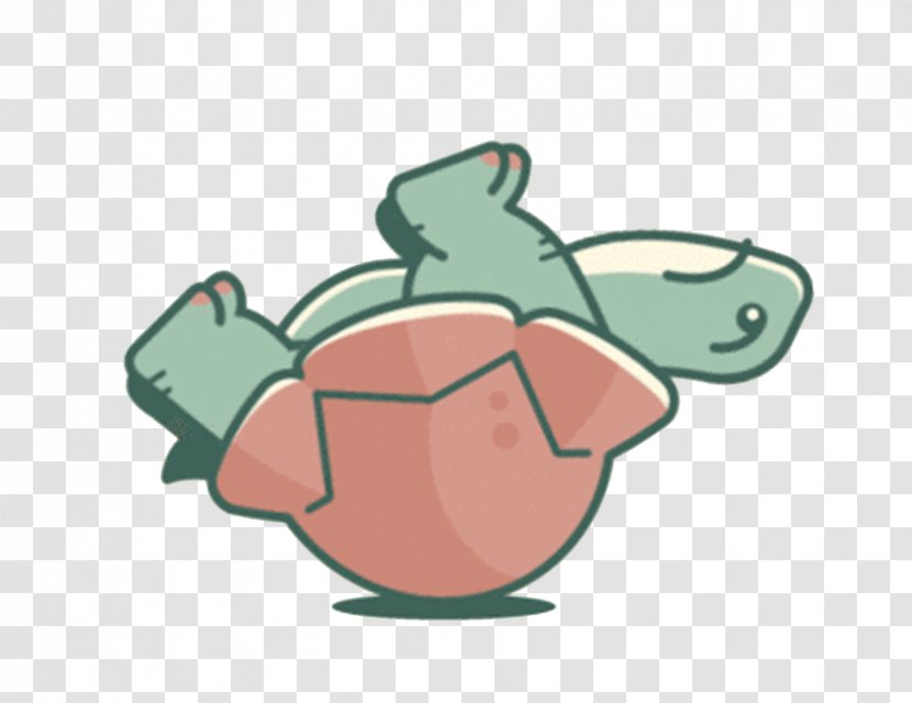 Turtle Animation Illustration - Sea - Painted Transparent PNG