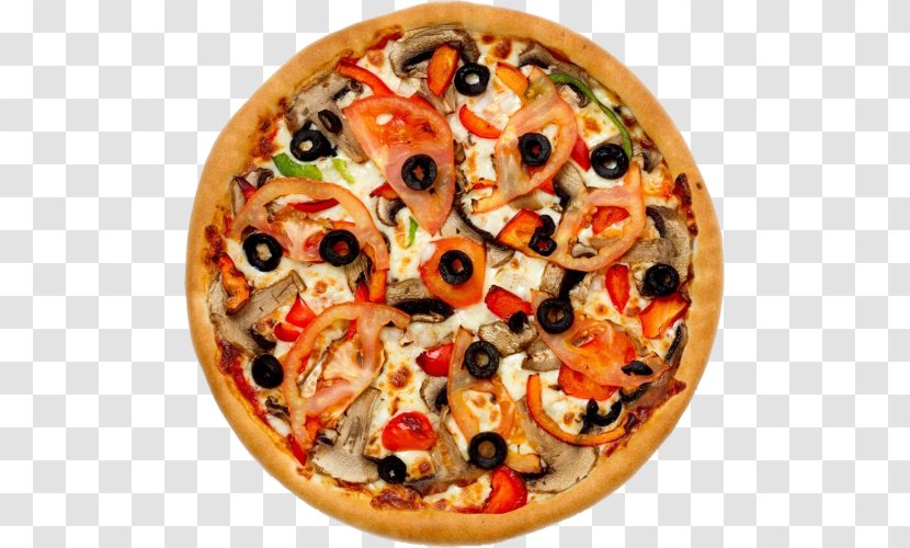 Pizza European Cuisine - California Style Transparent PNG