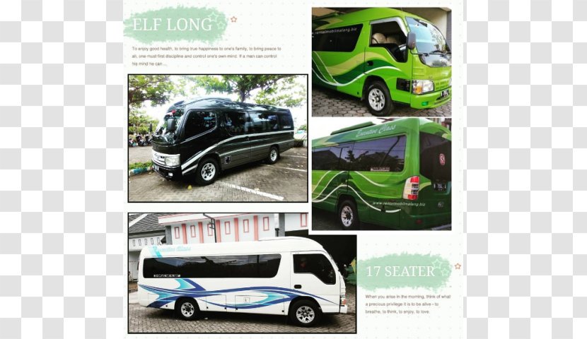 Car Bumper Isuzu Elf Sewa Mobil Malang - Automotive Design Transparent PNG