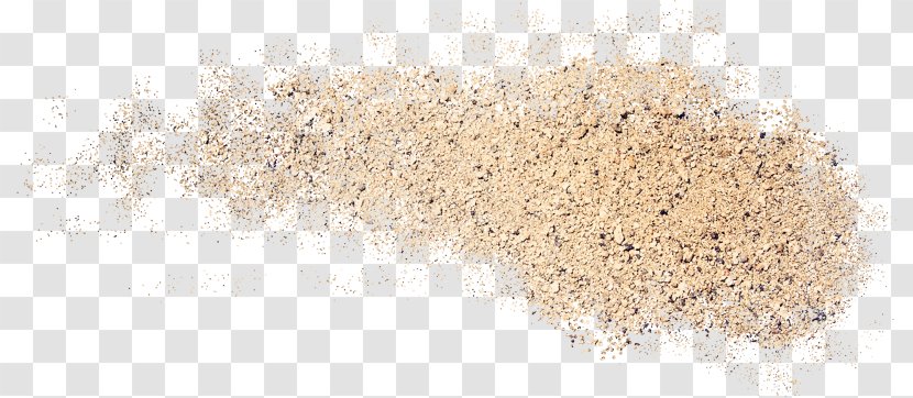 Beige Psyllium Seed Husks Powder Transparent PNG