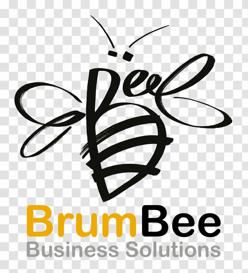 Bumblebee Vector Graphics Calligraphy Clip Art - Honey Bee Transparent PNG