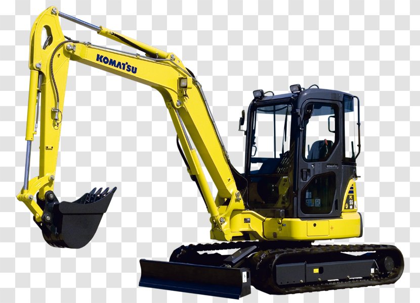 Komatsu Limited Caterpillar Inc. Compact Excavator - Machine Transparent PNG