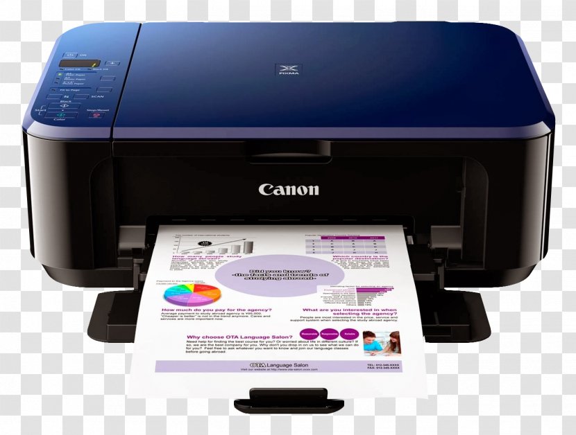Multi-function Printer Inkjet Printing Canon - Dots Per Inch - Color Photo Transparent PNG
