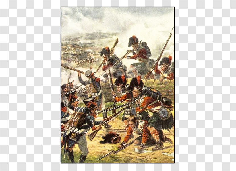 Battle Of Corunna Peninsular War Napoleonic Wars A Coruña Black Watch - Regiment Transparent PNG