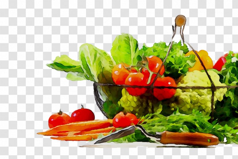 Greens Vegetarian Cuisine Food Salad Garnish - Diet Transparent PNG