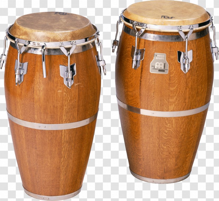 Conga Percussion Bongo Drum Musical Instruments - Heart Transparent PNG