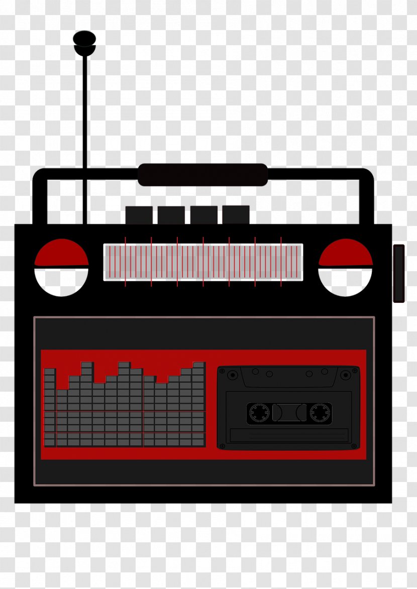 Golden Age Of Radio FM Broadcasting Personality - Watercolor - Song Vector Transparent PNG
