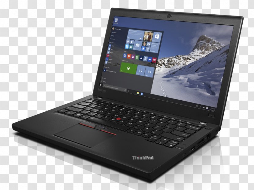 Laptop Intel Core Lenovo ThinkPad Computer - Electronic Device - Portable Transparent PNG