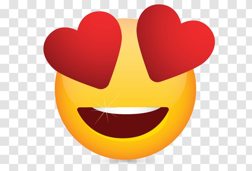 Heart Smiley Emoji Eye - Logo Transparent PNG