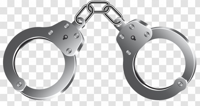 Police Officer Handcuffs Clip Art - Crime Transparent PNG