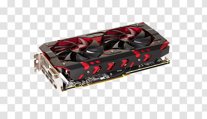 Graphics Cards & Video Adapters PowerColor GDDR5 SDRAM AMD Radeon 400 Series - Amd Rx 580 - Red Devil Transparent PNG