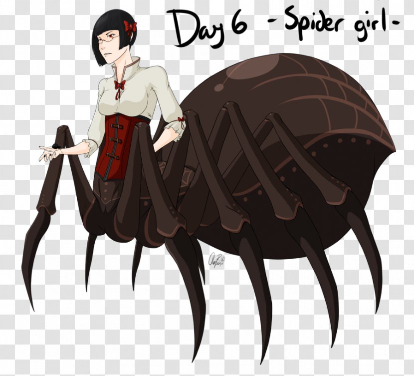 Spider-Woman Spider-Man Spider-Girl Female - Silhouette - Spider Transparent PNG