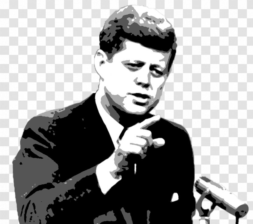 John F. Kennedy Cuban Missile Crisis Politician Politics Genetic Epistemology - Monochrome Transparent PNG