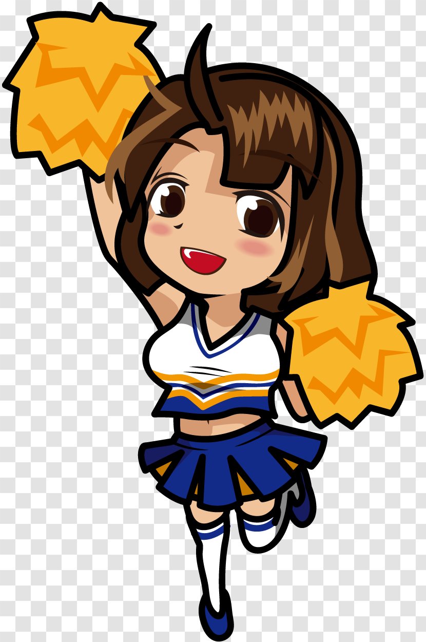 Cheerleader Cheerleading Illustration Cheering Wotagei - Sports Transparent PNG