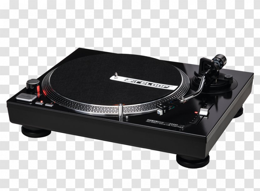 Reloop RP 2000 USB Turntable Direct-drive Phonograph RP-8000 - Ortofon - Direct Drive Mechanism Transparent PNG