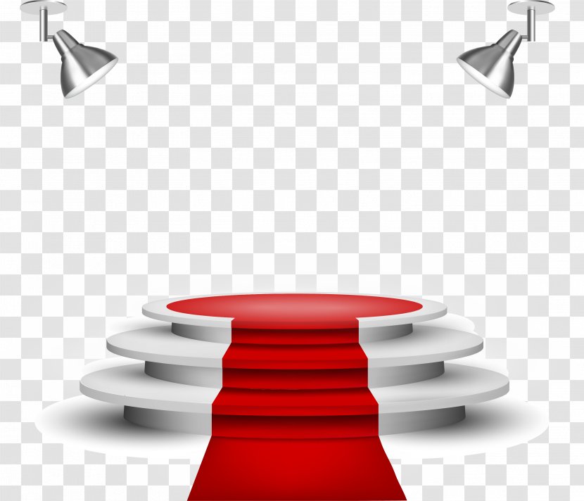 Lighting Carpet Clip Art - Royalty Free - Vector Red Transparent PNG