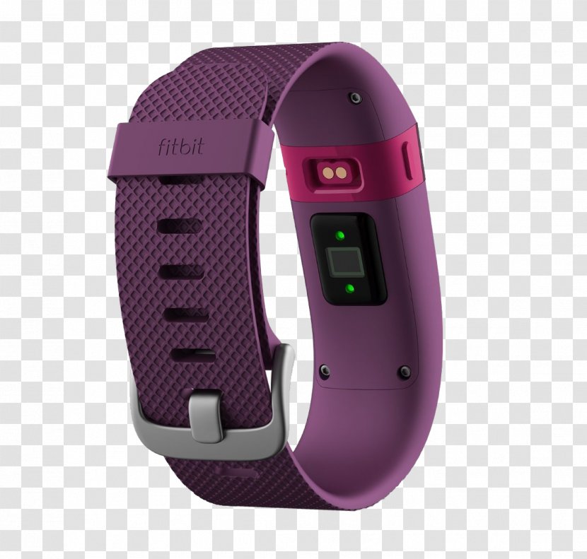 Microsoft Band Fitbit Activity Tracker Heart Rate Monitor - Magenta Transparent PNG