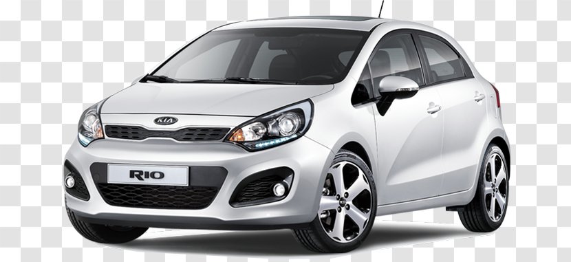 2012 Kia Rio Motors Car 2013 - Mid Size Transparent PNG