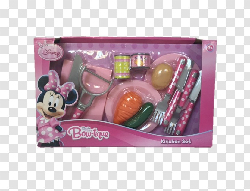 Minnie Mouse Toy Kitchen Utensil - Conjunto - Bows Transparent PNG