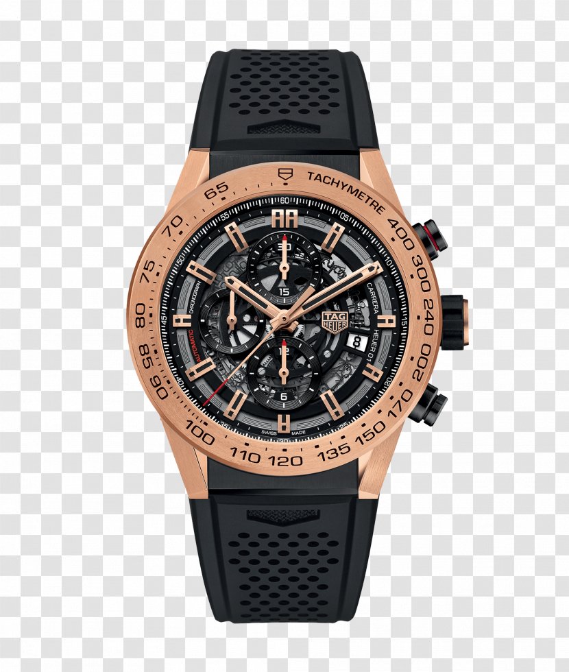 TAG Heuer Carrera Calibre 5 Watch Chronograph 01 - Tag Transparent PNG