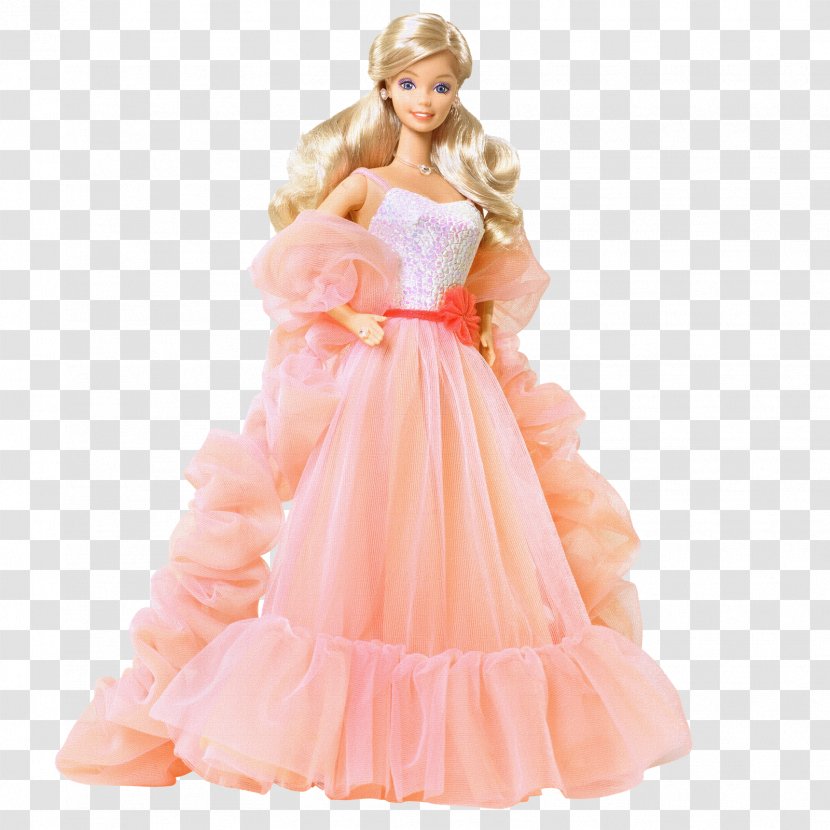 Peaches And Cream Barbie Doll - Peach Transparent PNG