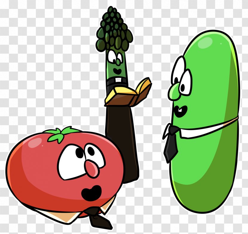 Jerry Gourd Larry The Cucumber Bob Tomato Vegetable YouTube - Veggietales - Spot Difference Transparent PNG